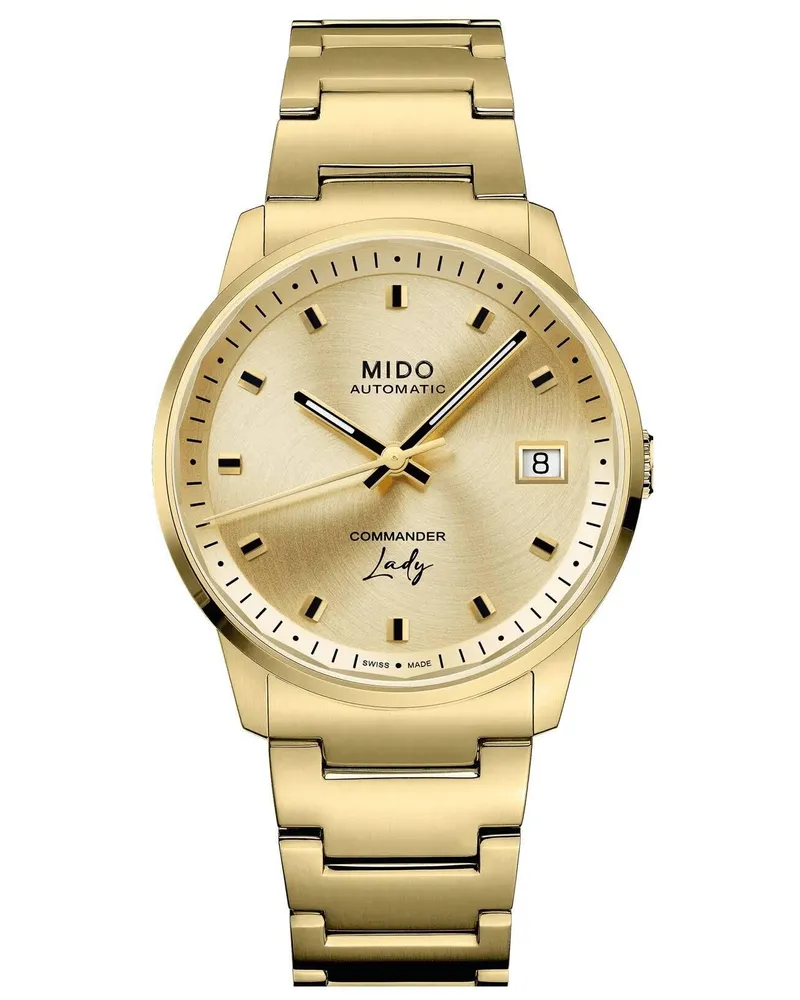Mido Commander Lady Automatik Damenuhr M021.207.33.021.00 Gold