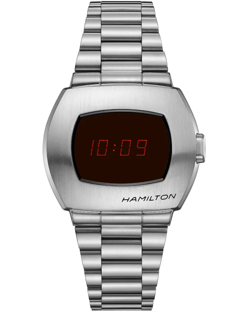 HAMILTON PSR Digital Quartz Herrenuhr H52414130 Schwarz