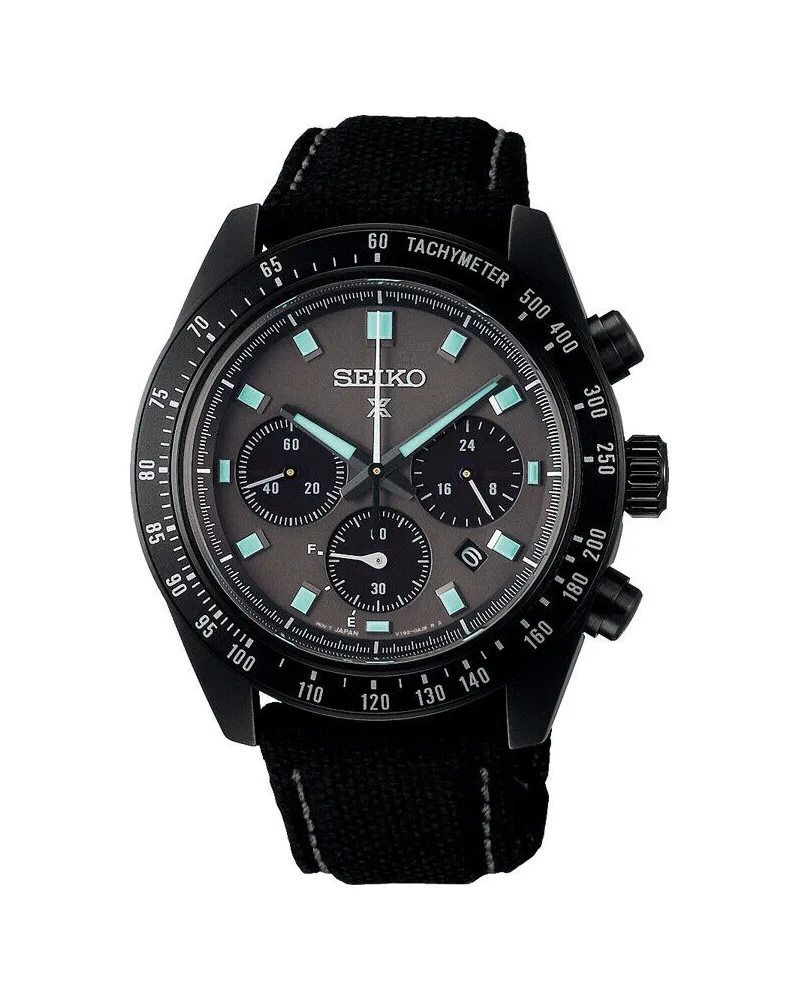 Seiko Prospex Speedtimer Herrenuhr Solar Chronograph SSC923P1 Schwarz