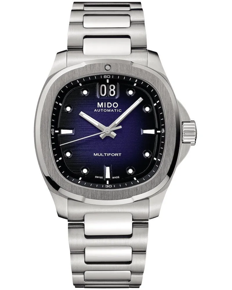 Mido Multifort TV Big Date Herrenuhr M049.526.11.041.00 Blau