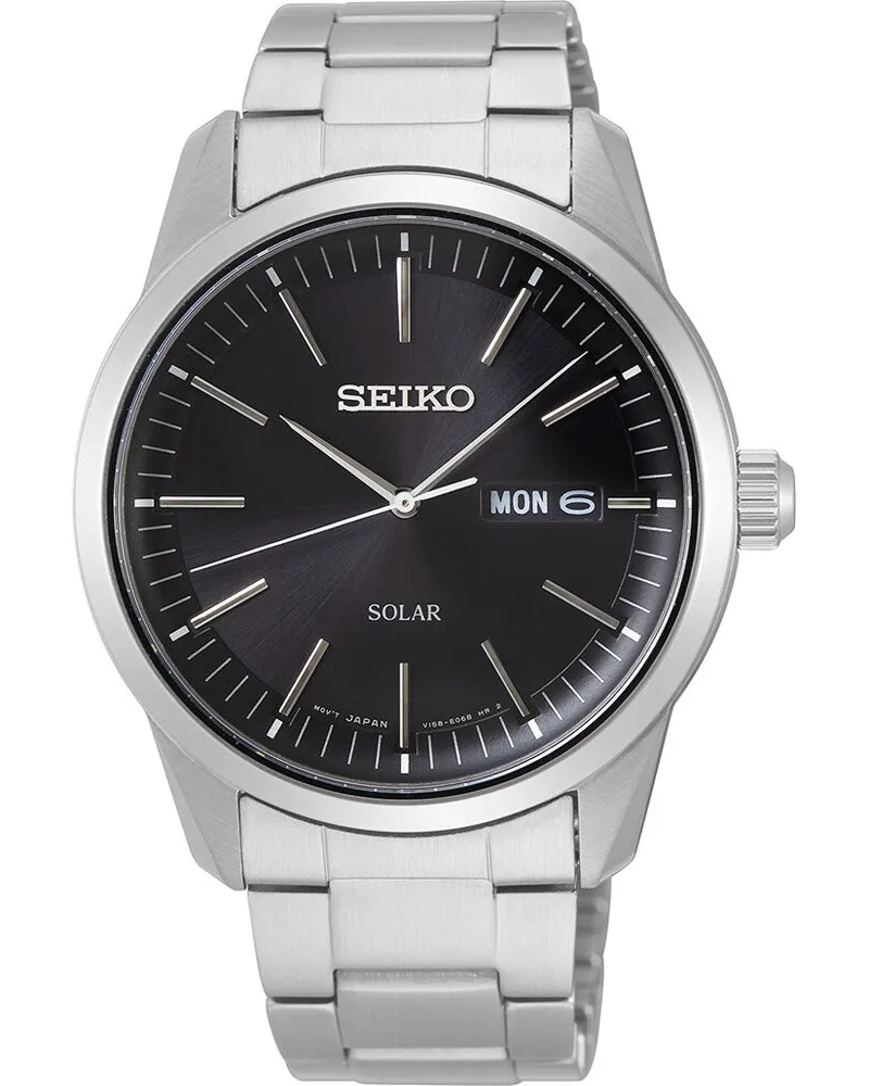 Seiko Herrenuhr Prospex Solar SNE527P1 Schwarz