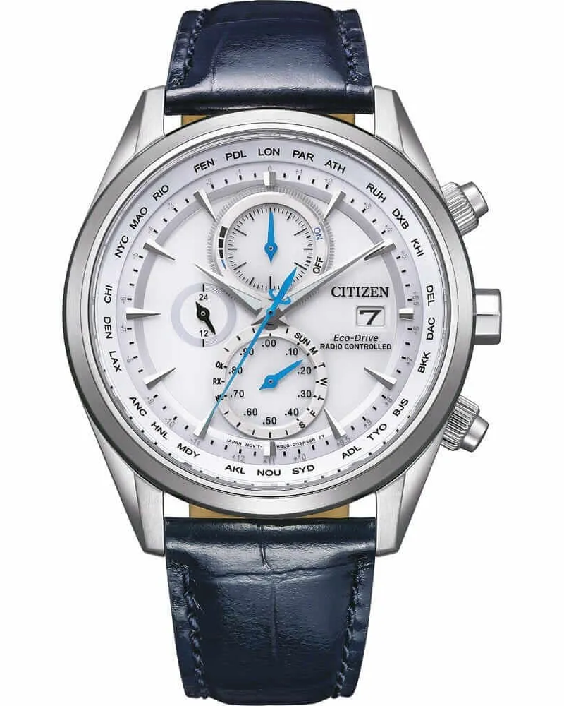 Citizen Radio Controlled Herrenuhr AT8260-18A Weiß