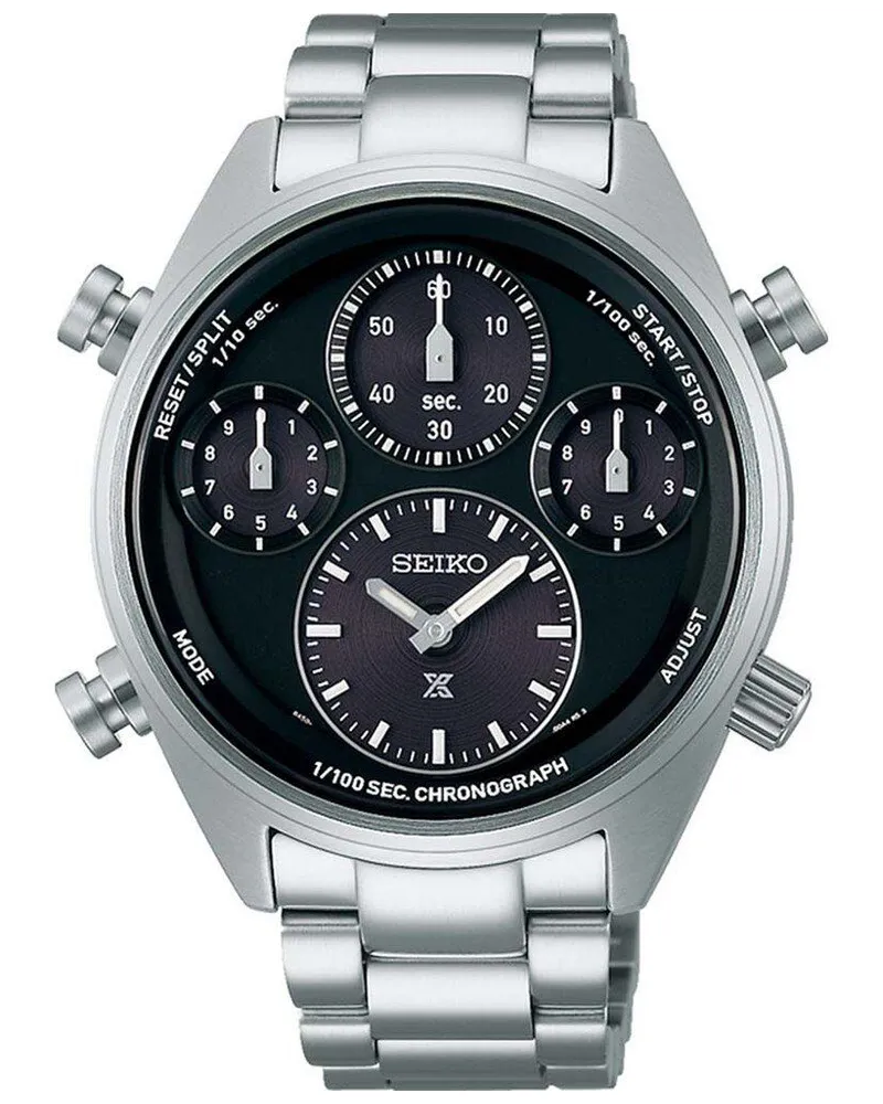 Seiko Prospex Speedtimer Solar SFJ003P1 Herrenuhr Schwarz