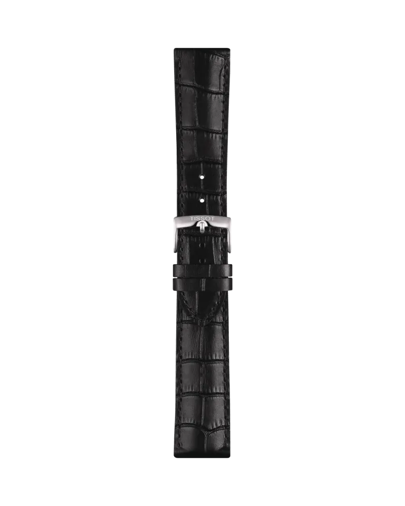 Tissot Ersatzarmband Leder schwarz 