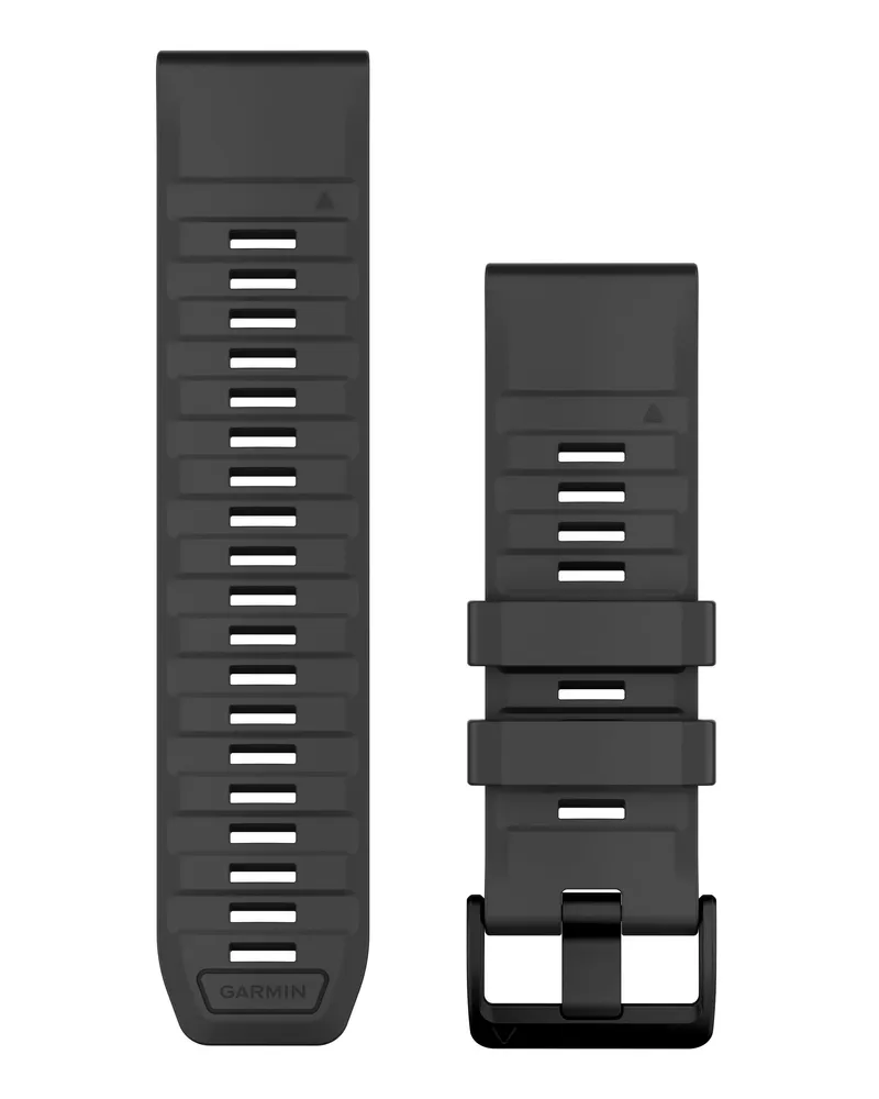 Garmin Ersatzarmband QuickFit®(Schnellwechsel-System) Silikonband Graphite 26 mm, 010-13393-07 