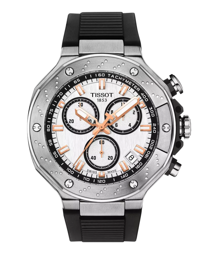 Tissot T-Race Chronograph Herrenuhr T141.417.17.011.00 Weiß
