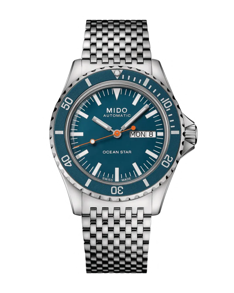 Mido Captain Ocean Star Herrenuhr M026.830.11.041.00 Blau