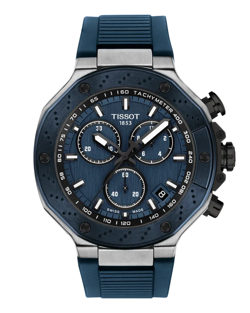 Tissot T-Race Swiss Made Quarzwerk, 45mm, Blau Herrenuhr T141.417.27.041.00 Blau