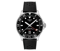 Seastar 1000 Quarz GMT Herrenuhr T120.852.17.051.00