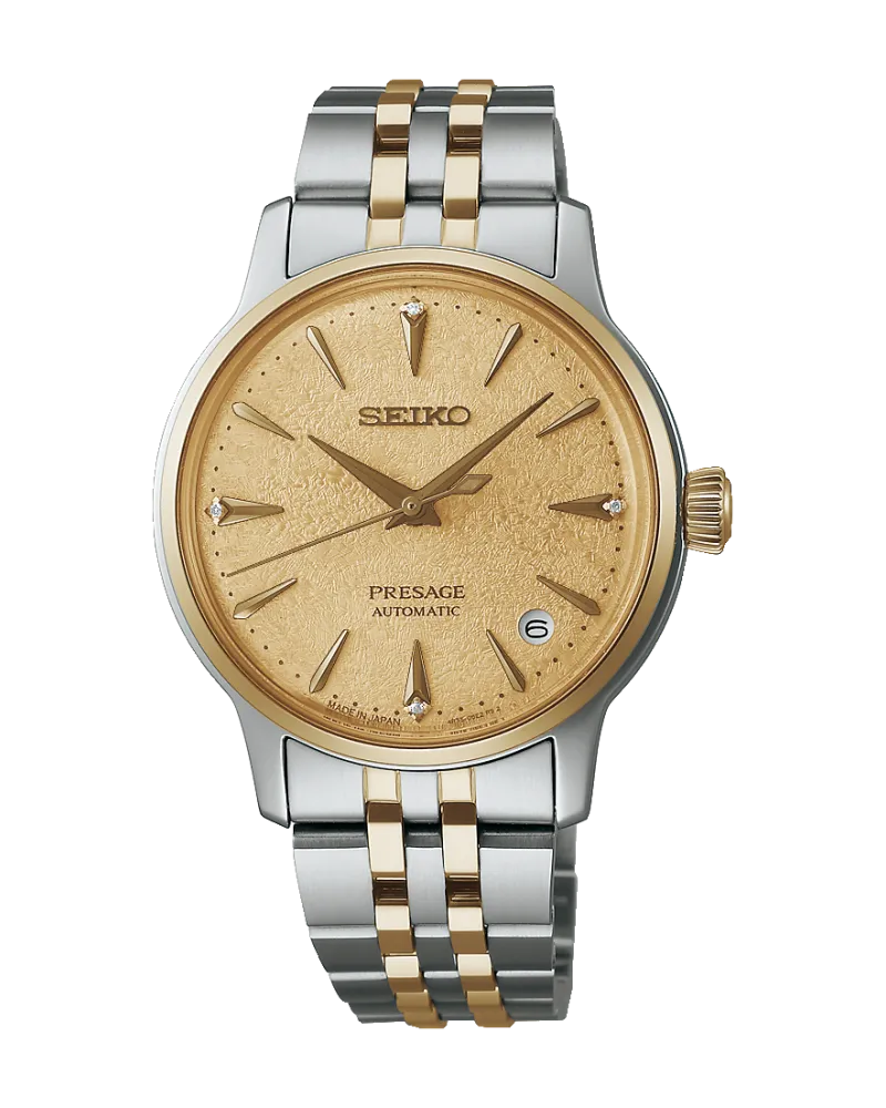 Seiko Presage SRPL64J1 Damenuhr Gold