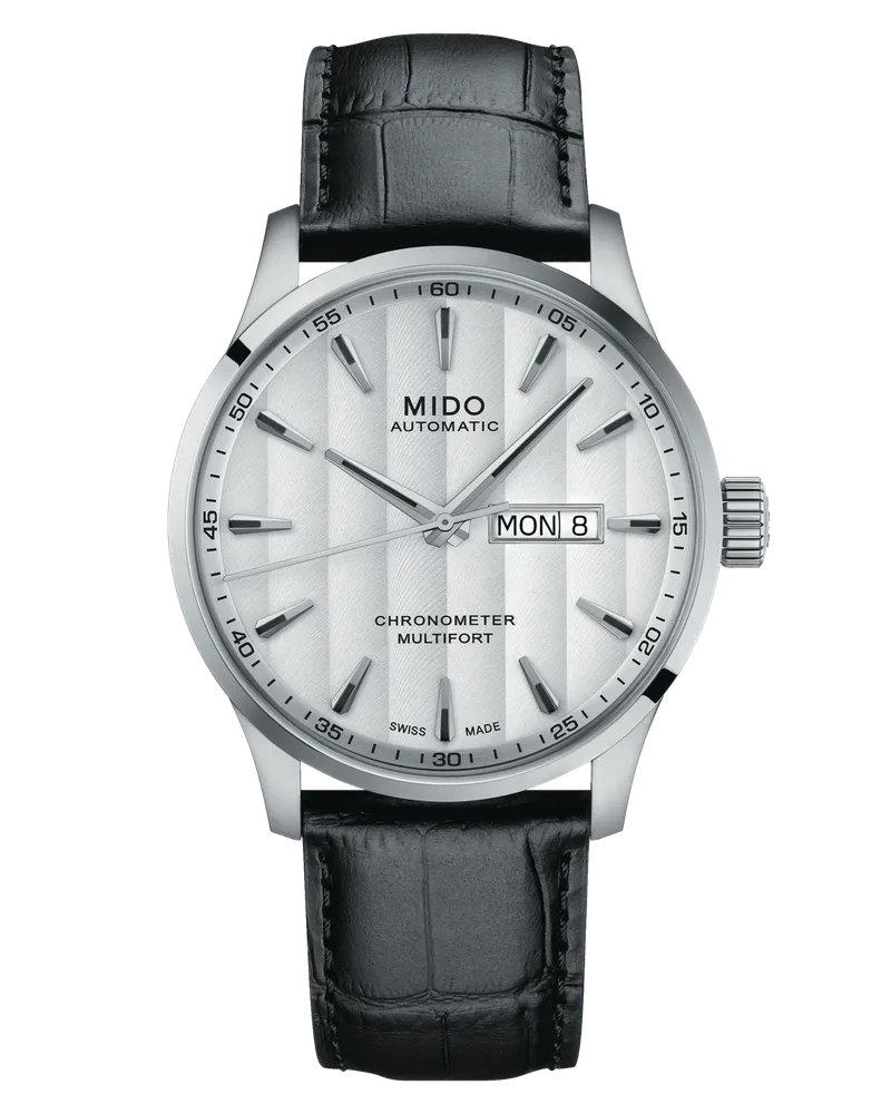 Mido Chronometer Herrenuhr M038.431.16.031.00 Silber