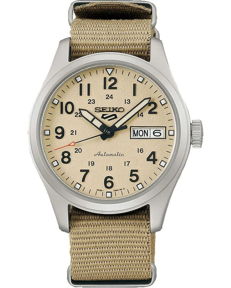 Seiko Seiko 5 Sports SRPJ83K1 Herrenuhr Beige