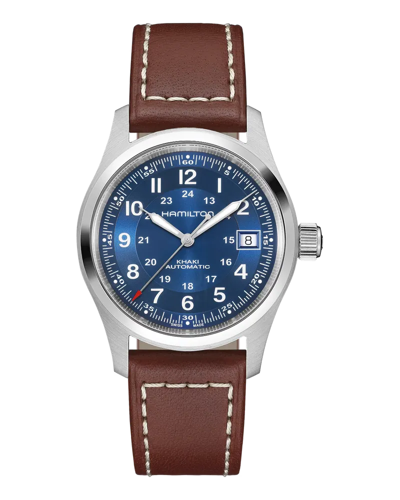 HAMILTON Khaki Field  Auto H70455540 Blau