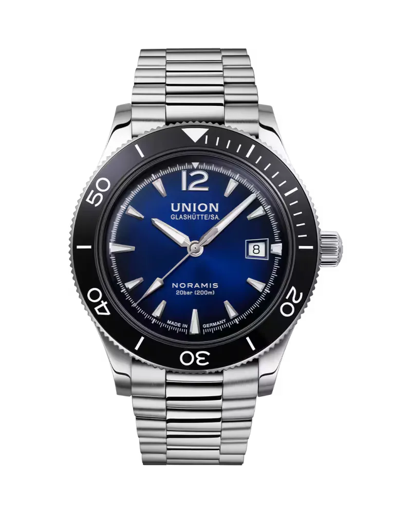 Union Glashütte NORAMIS DATUM SPORT Herrenuhr D012.907.11.047.02 Blau