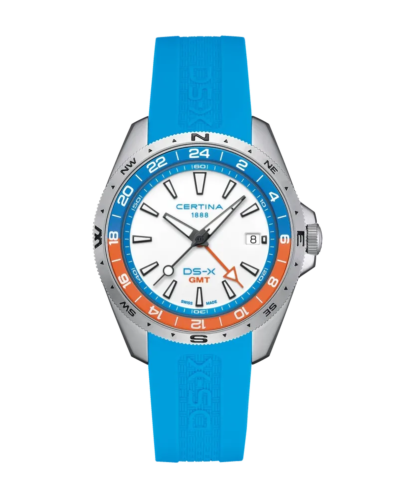 Certina DS-X GMT Herrenuhr C047.452.17.011.00 Weiß