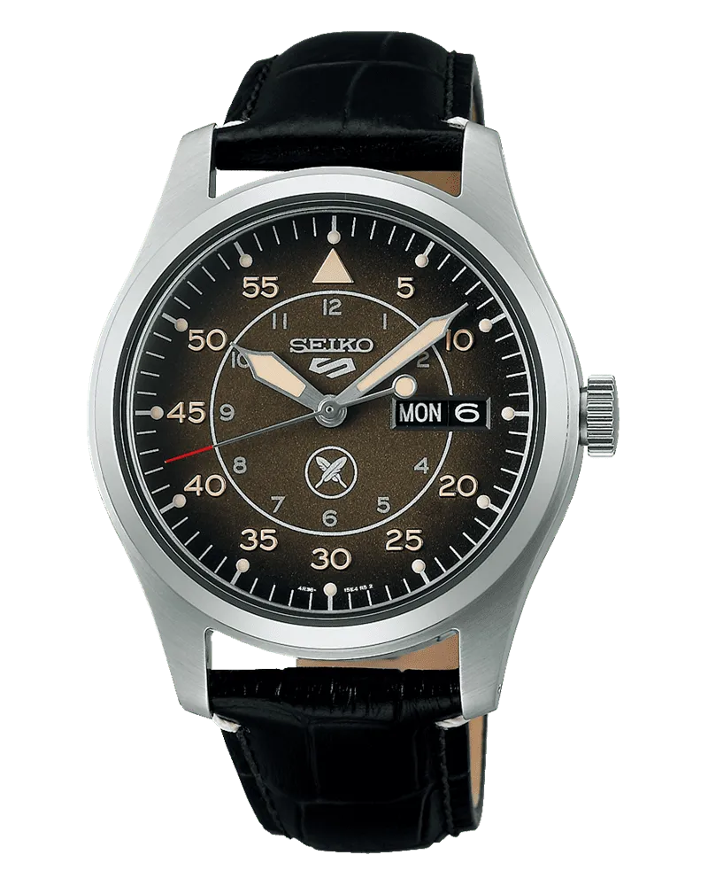 Seiko 5 Sports Automatik Herrenuhr Yuto Horigome Limited Edition  SRPL31K1 Braun