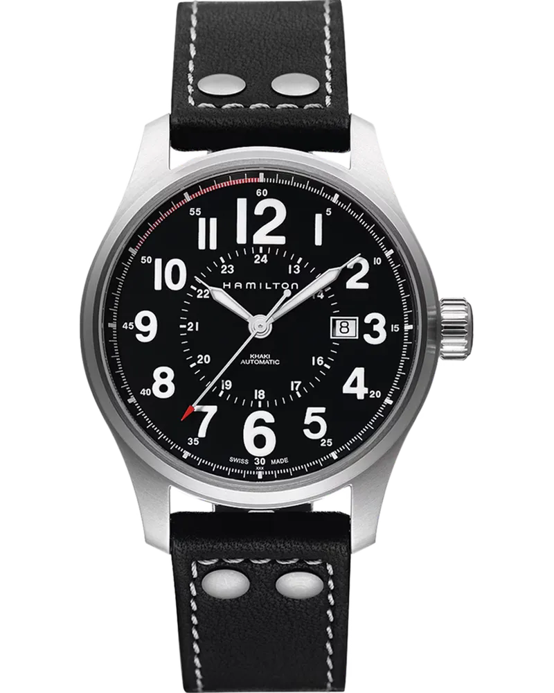 HAMILTON Khaki Officer  Auto H70615733 Blau
