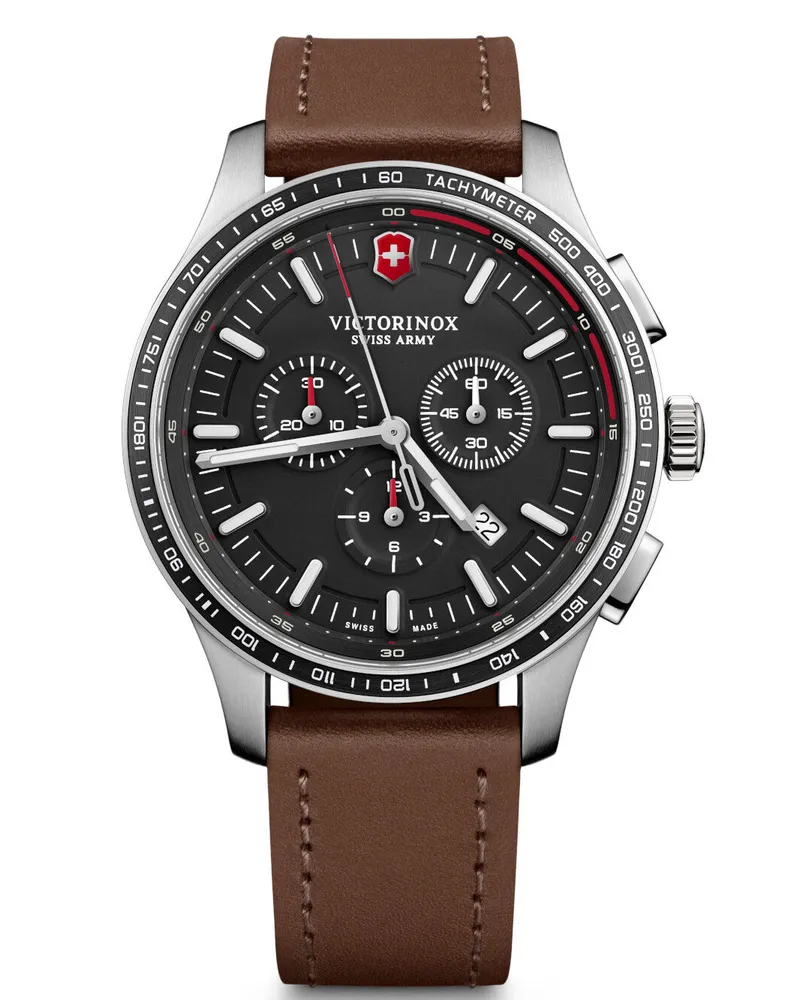 Victorinox Herrenuhr Chronograph Alliance Sport 241826 Schwarz