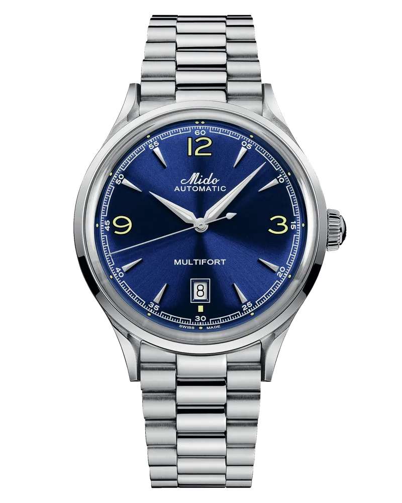 Mido Multifort Powerwind Herrenuhr M040.407.11.047.00 Blau