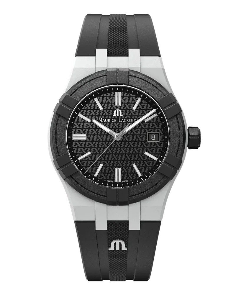 Maurice Lacroix Aikon Tide Date Herrenuhr AI2008-20YZ0-200-0 Schwarz