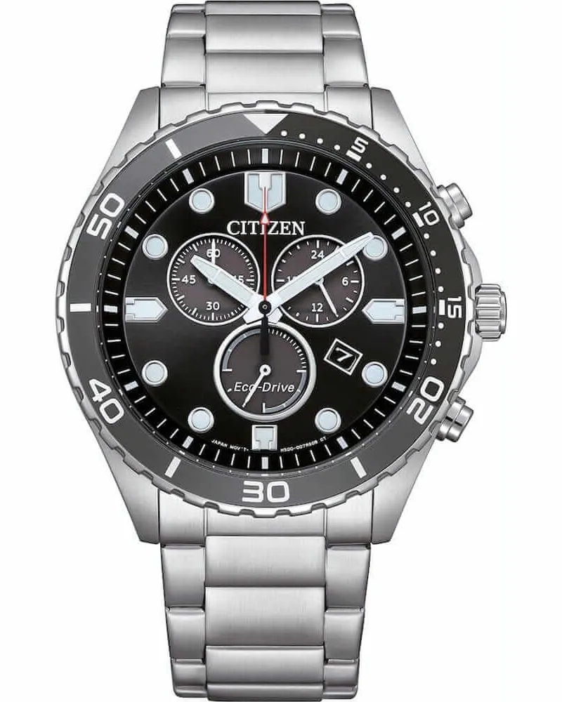 Citizen Eco-Drive Herrenuhr AT2568-82E Schwarz