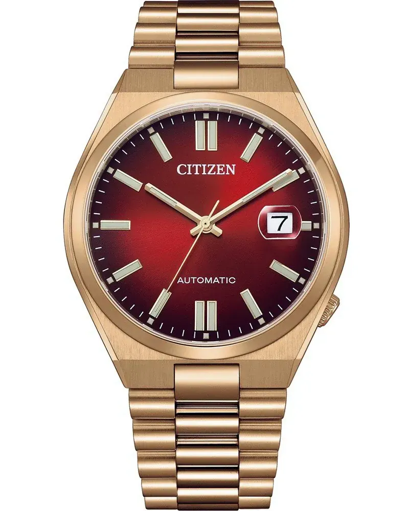 Citizen Herrenuhr Automatik Kollektion NJ0153-82X Rot