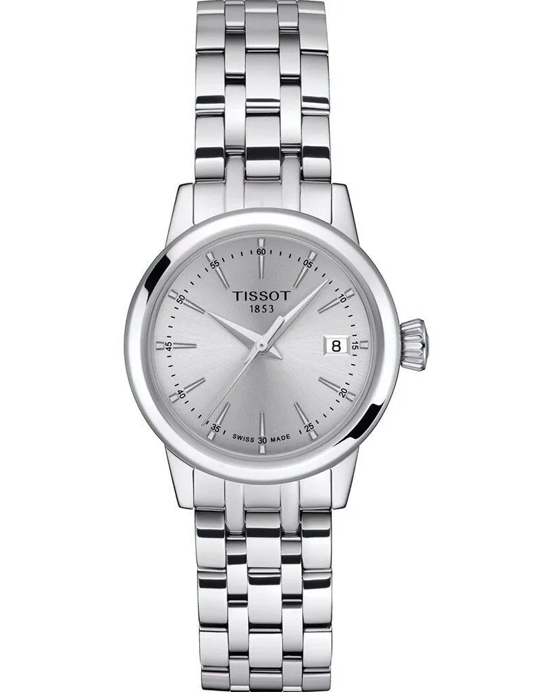 Tissot Classic Dream Lady Damenuhr T129.210.11.031.00 Silber