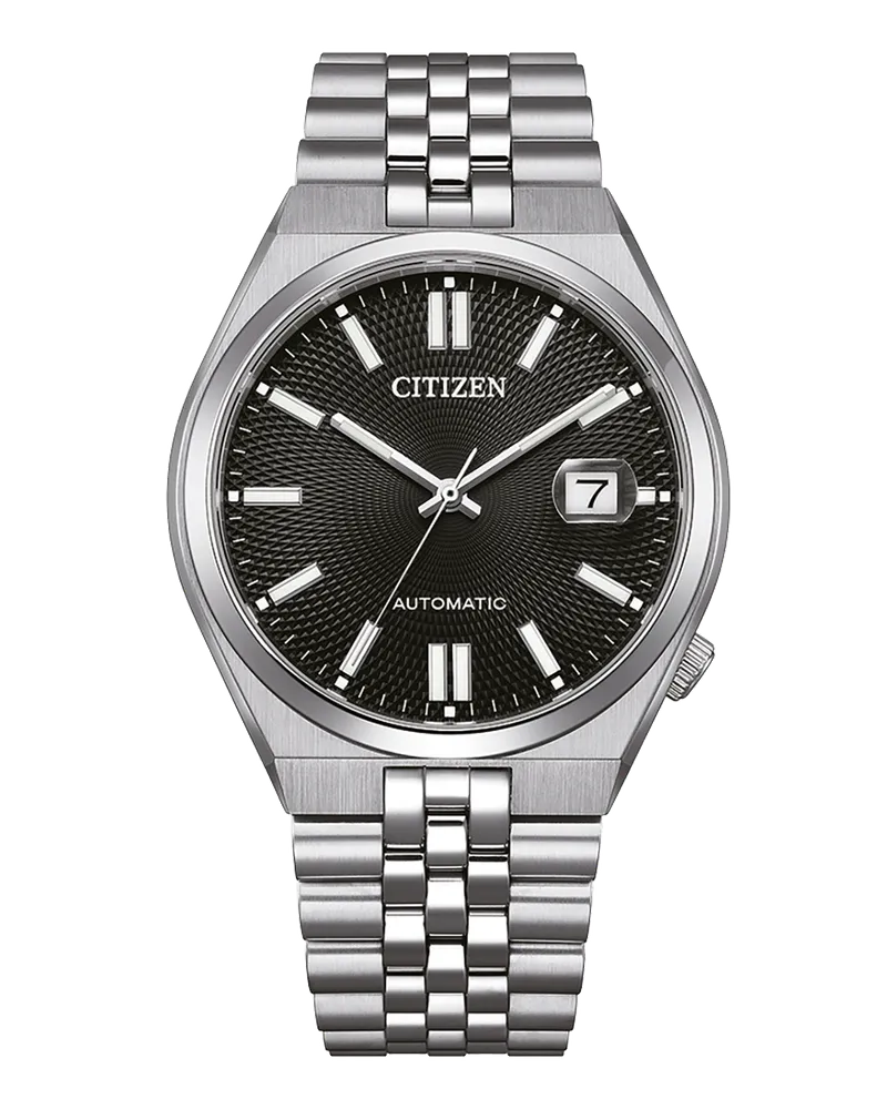 Citizen Automatikuhr Tsuyosa 60h Herrenuhr NK0020-55E Schwarz