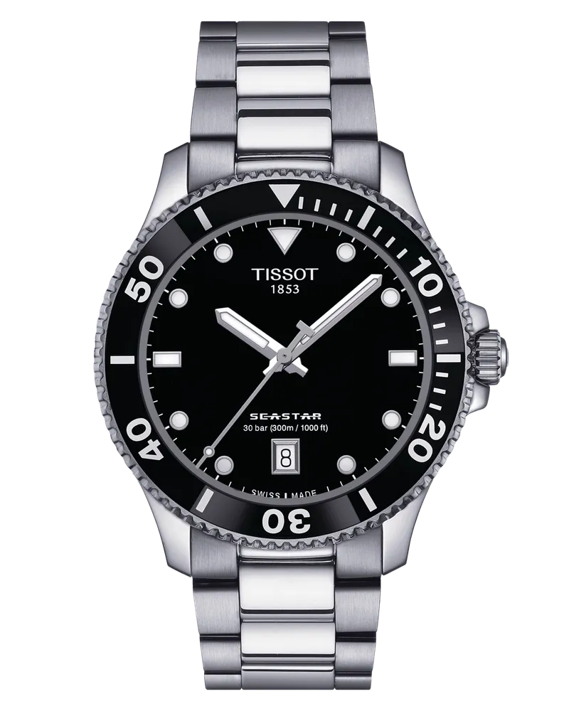Tissot Seastar 1000 Herrenuhr T120.410.11.051.00 Schwarz