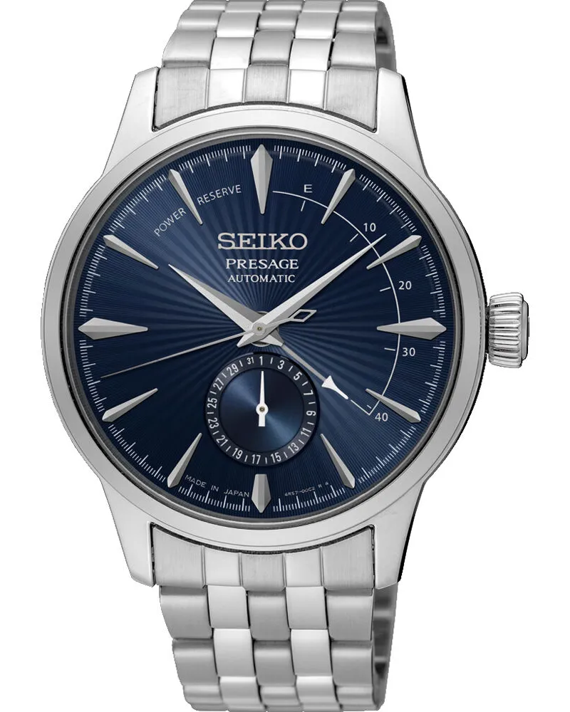Seiko Presage Herrenuhr Automatik SSA347J1 Blau
