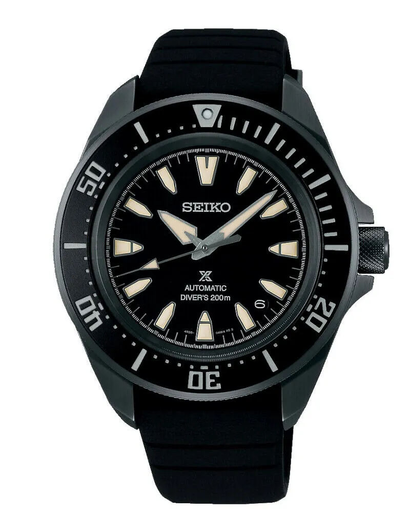 Seiko Prospex Diver Herrenuhr Automatik Taucheruhr SRPL15K1 Schwarz