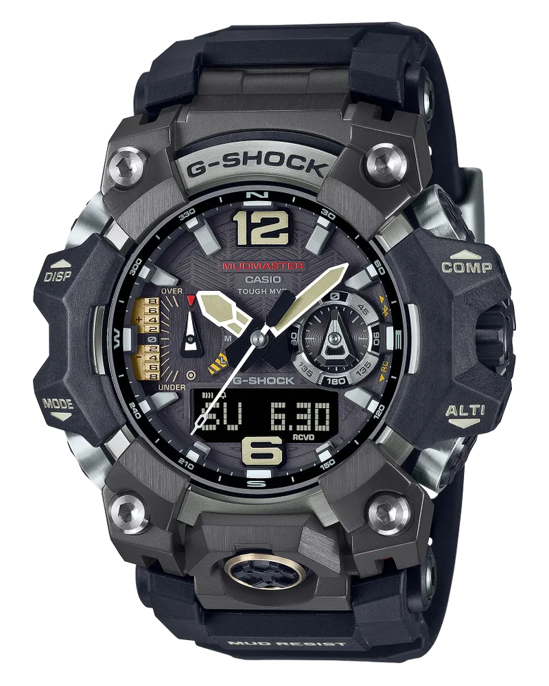 Casio MUDMASTER Herrenuhr GWG-B1000-1AER Schwarz