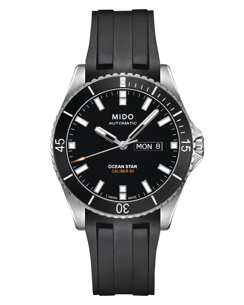 Mido Captain Ocean Star Herrenuhr M0264301705100 Schwarz
