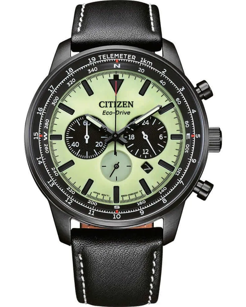 Citizen Eco-Drive Herrenuhr CA4505-21X Grün