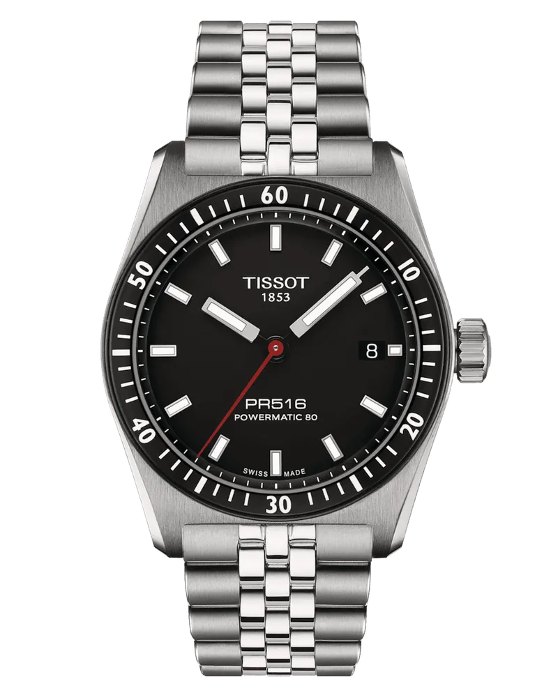 Tissot PR516 Powermatic 80 Herrenuhr T149.407.11.051.00 Schwarz
