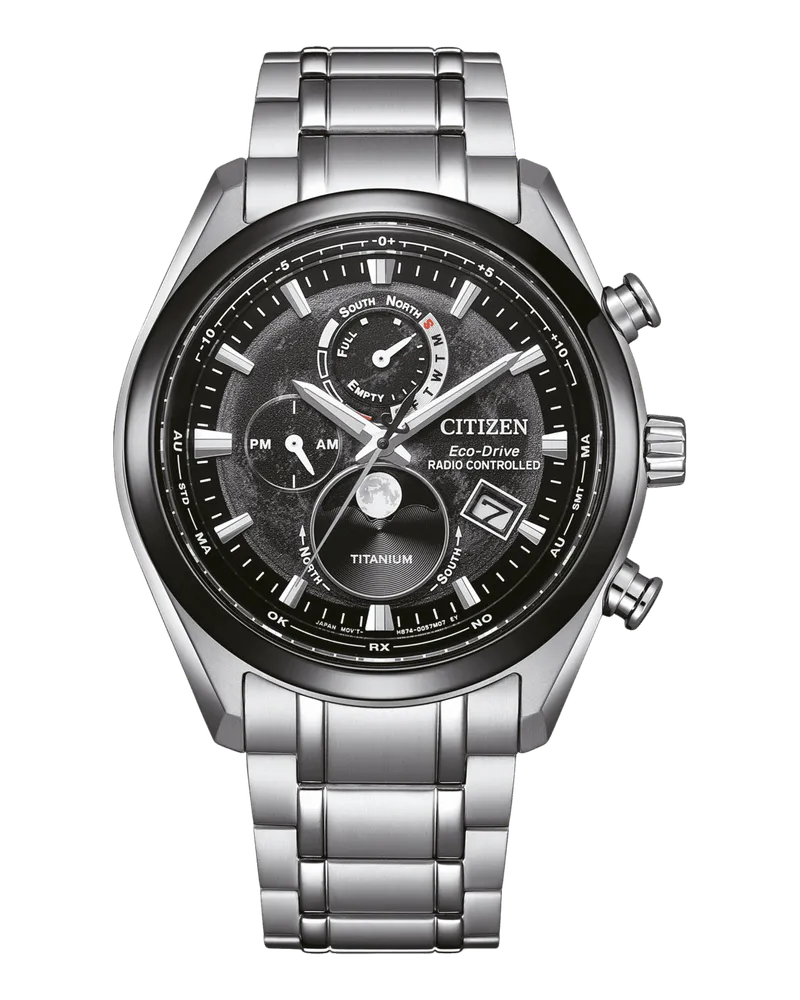Citizen Radio Controlled Herrenuhr BY1018-80E Schwarz