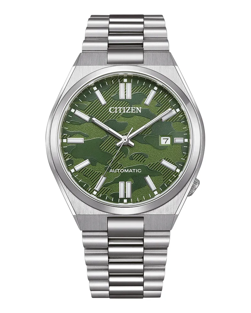 Citizen Automatik Herrenuhr NJ0159-86X Grün