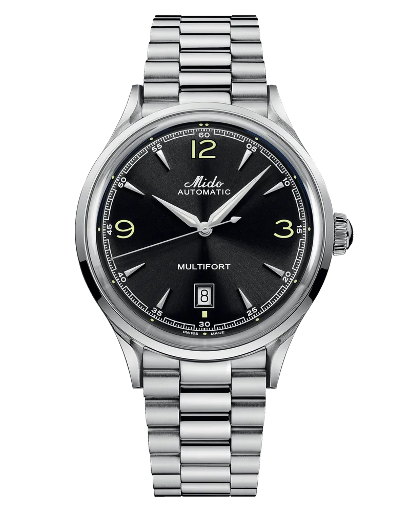 Mido Multifort Powerwind Herrenuhr M040.407.11.057.00 Schwarz