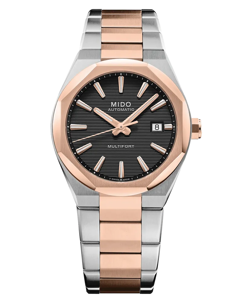 Mido Multifort 8 One Crown, Multicolor, Achteckige Lünette, Gangreserve bis zu 80 Stunden Herrenuhr M055.507.22.051.00 Multicolor