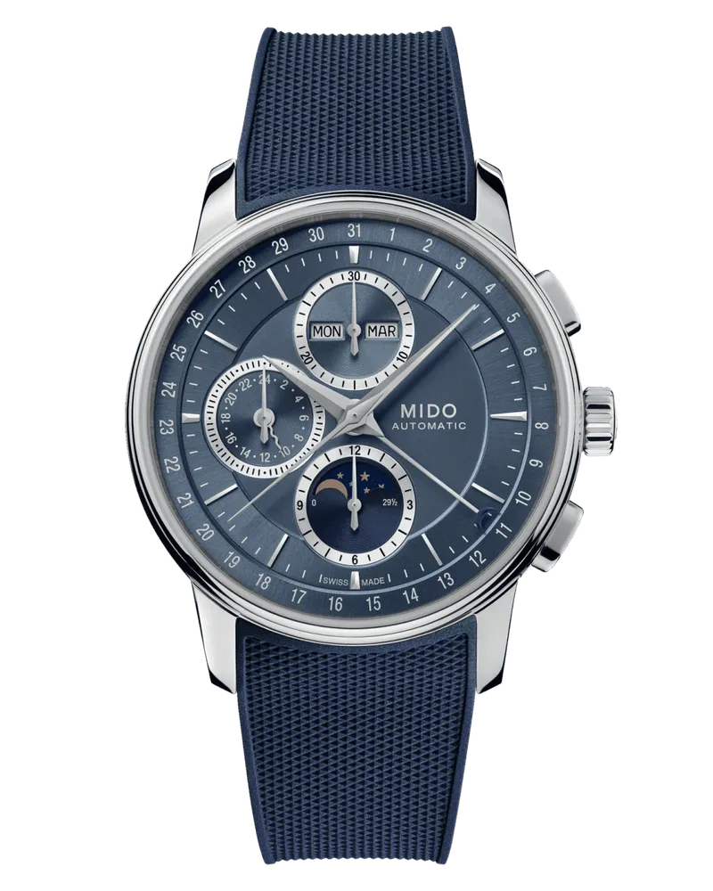 Mido Baroncelli Chronograph Moonphase M027.625 