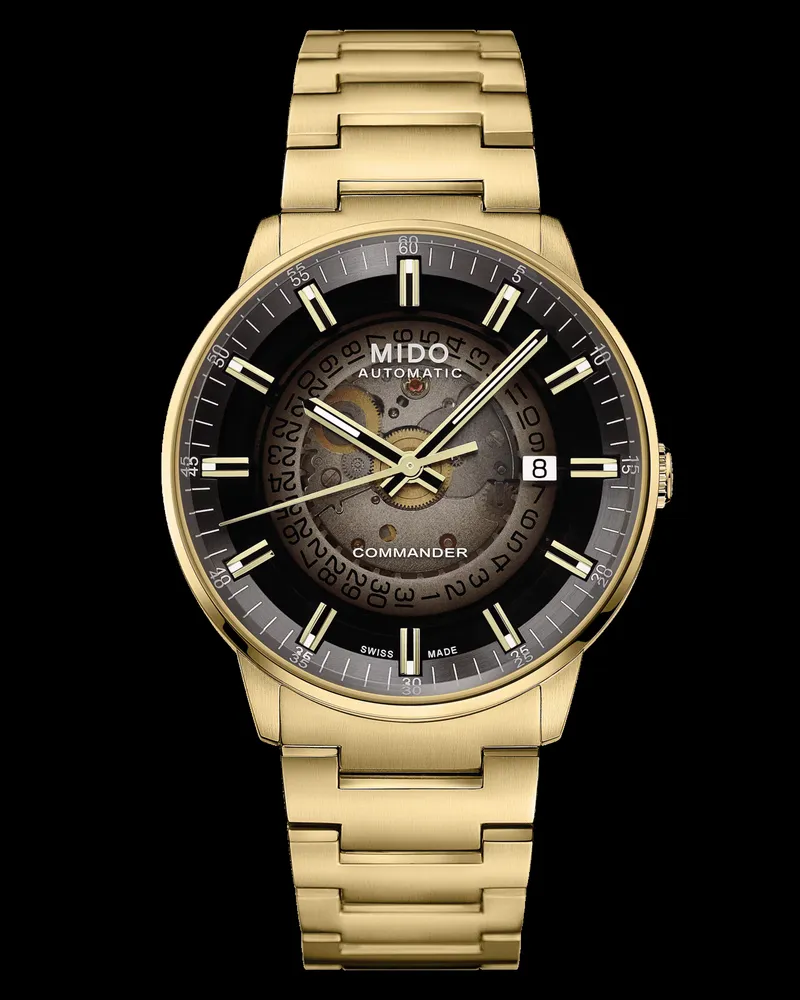 Mido Commander Gradient Herrenuhr M021.407.33.411.01 Schwarz