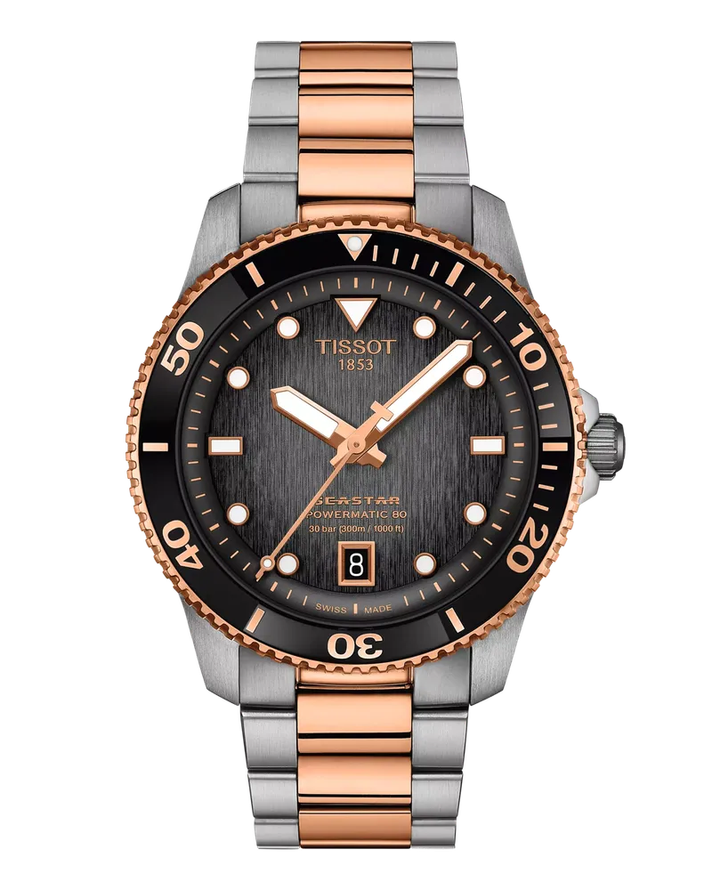 Tissot Seastar 1000 Powermatic 80 40mm T120.807.22.051.01 Grauschwarz