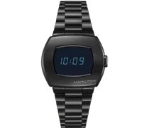 American Classic PSR Blue Quarz Digital Herrenuhr H52404131