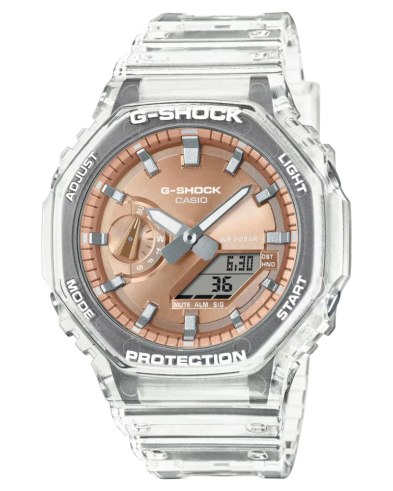 Casio Classic Herrenuhr GA-2100BM-7A5ER Rosé