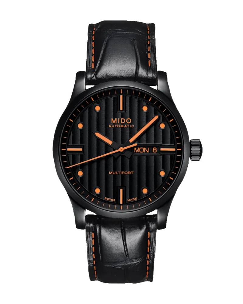 Mido Multifort Herrenuhr M0054303605180 Schwarz