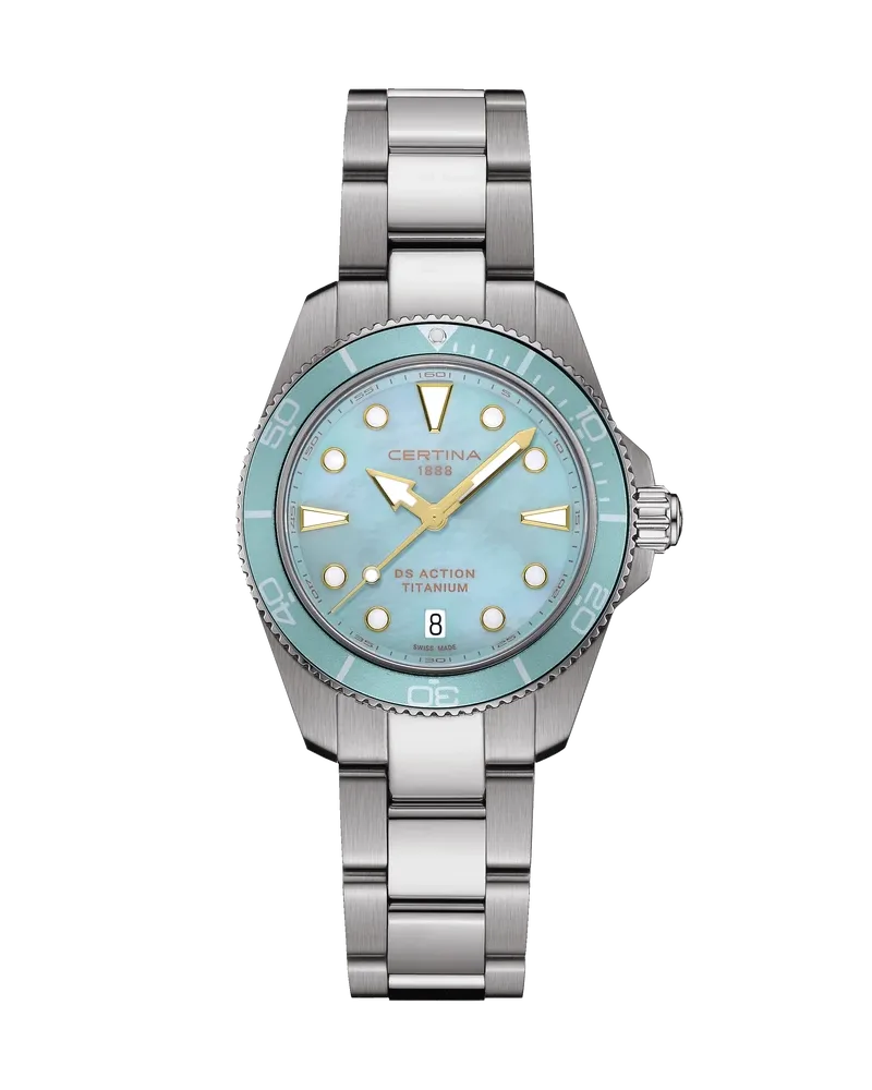 Certina DS Action Quarz Damenuhr C048.210.44.131.00 Perlmutt