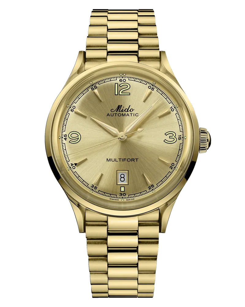 Mido Patrimony Herrenuhr M040.407.33.027.00 Gold