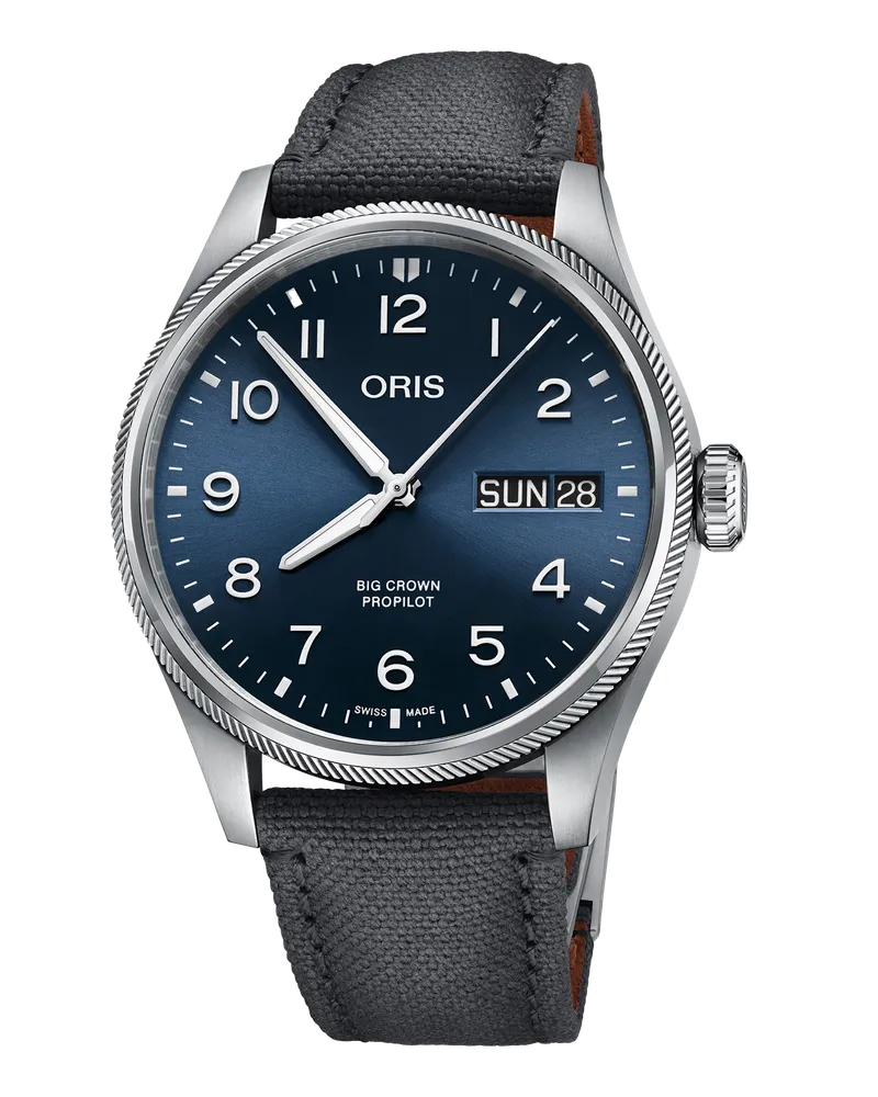 ORIS Big Crown ProPilot Big Day Date 44mm Textilband Herrenuhr 01 752 7760 4065-07 3 22 05LC 