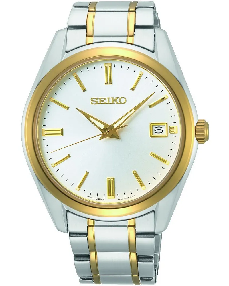 Seiko Quarz Herrenuhr SUR312P1 Silber