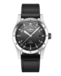 FORTIS FLIEGER F-39 Automatic Black Herrenuhr F 